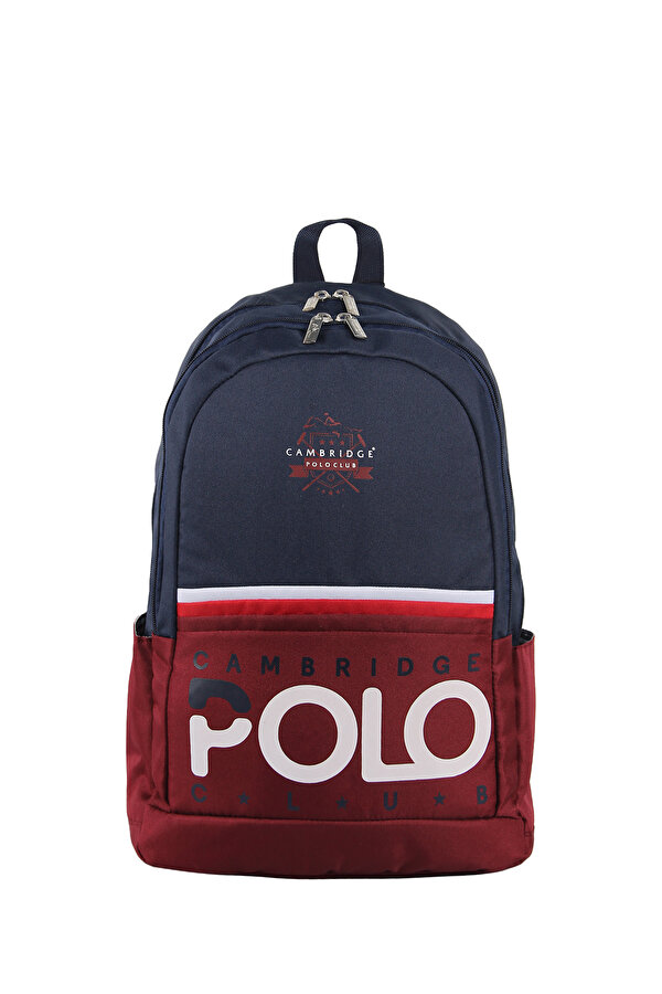 Preppy II Çift Ana Bölmeli Unisex Sırt Çantası Sırt Çantası Lacivert