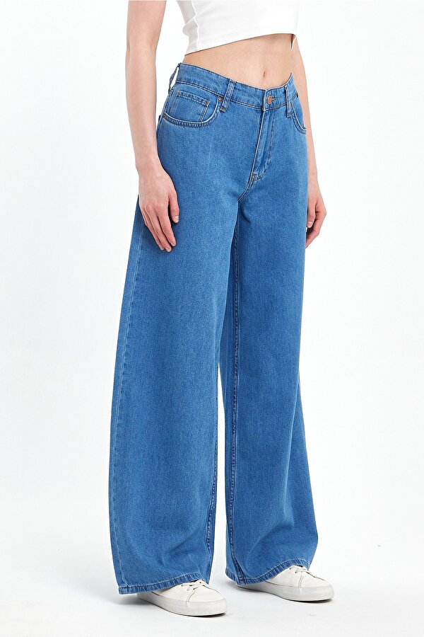 Carmen 011 Baggy Fıt Denim Pantolon 0917