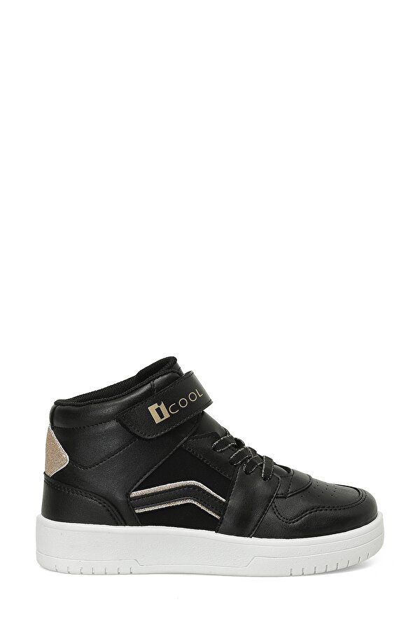 BRENTA F 4PR Siyah Kız Çocuk High Sneaker