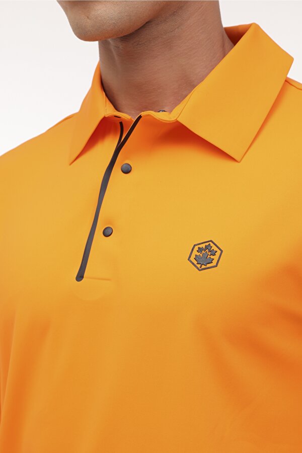 ML TIM 16ELG1004 4FX Turuncu Erkek Uzun Kol T-Shirt