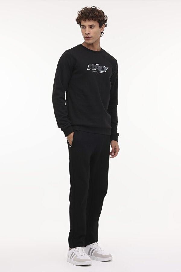 Lumberjack Ml Renato 16Itl1026 4Pr Черный Мужчина Джемпер