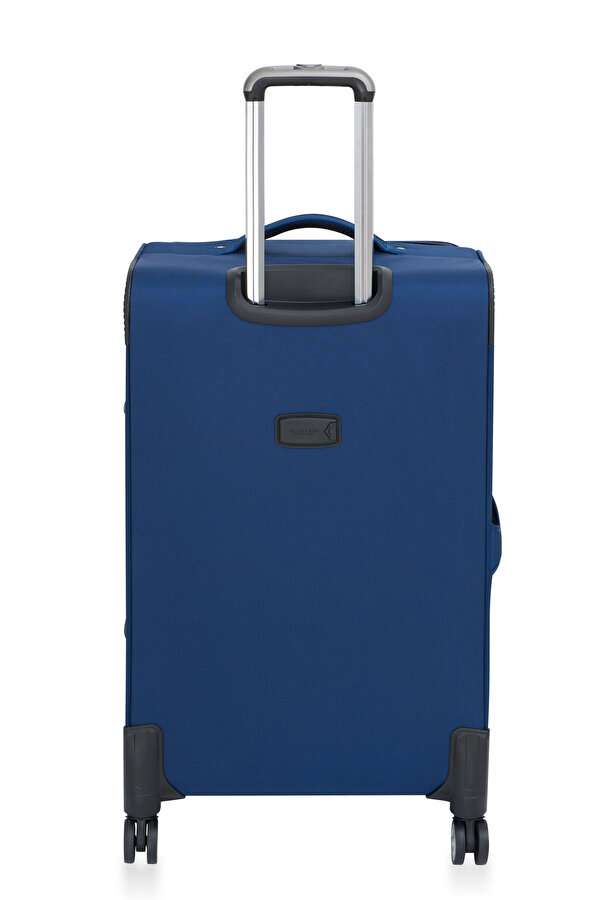 Us polo Assn 24031-24032 Büyük Boy Ultra Light Hafif Lüx Kumaş Tekerlekli Valiz LACİVERT