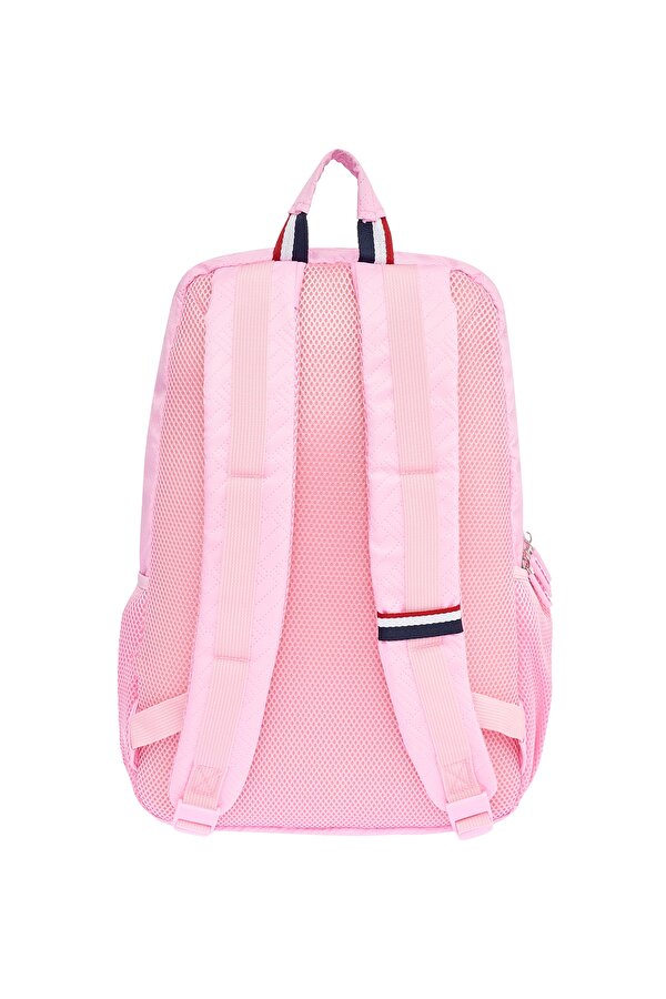 US Polo Assn 24328-24327-24326-24329 UNİSEX OKUL SIRT ÇANTASI ÖĞRENCİ GÜNLÜK SEYAHAT TATİL SPOR YÜRÜYÜŞ SEYAHAT GEZİ KAMP GÜNLÜK PEMBE