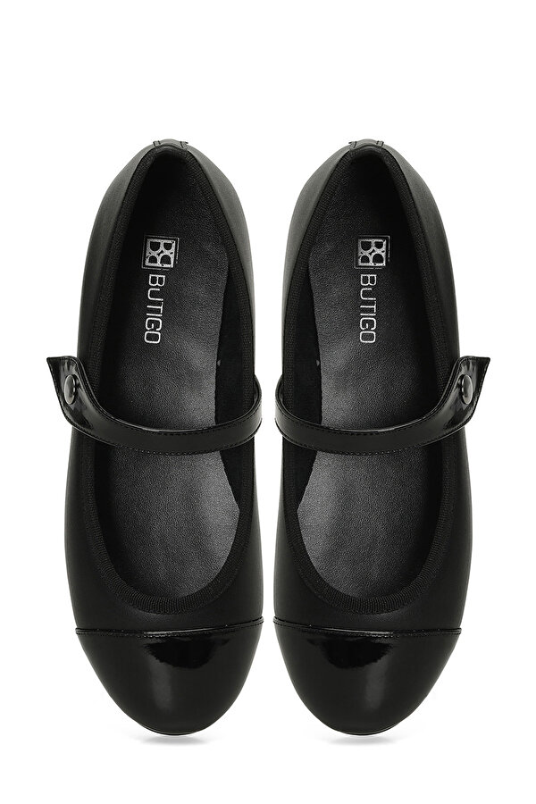 24K-503 4PR Siyah Kadın Babet