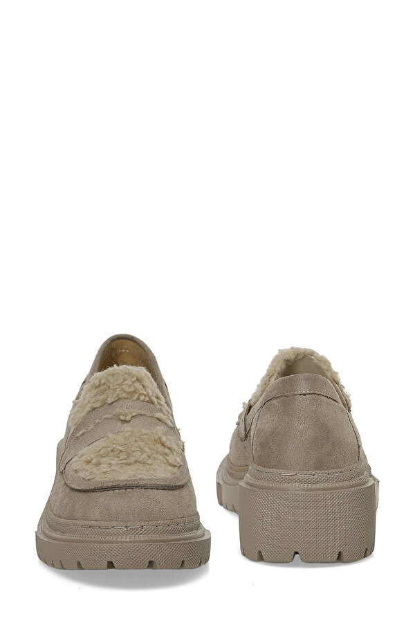 24K-545 4PR Bej Kadın Oxford Ayakkabı