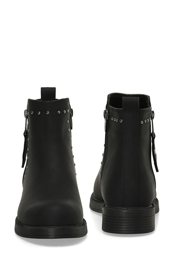 24K-585 4PR Siyah Kadın Düz Bot