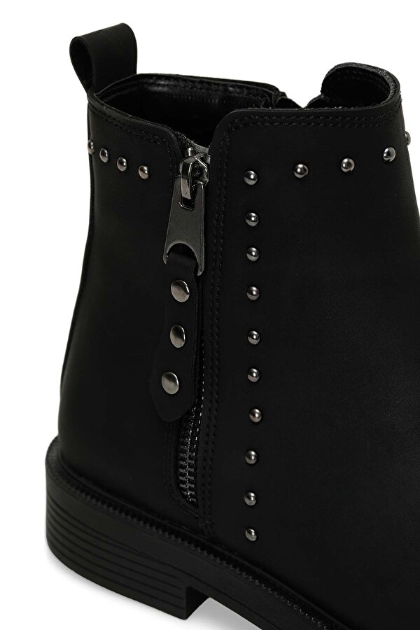 24K-585 4PR Siyah Kadın Düz Bot