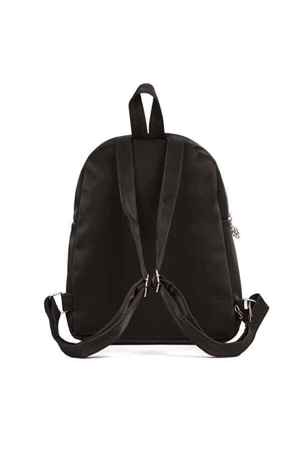 Kadın Kapaklı Fermuar Detaylı Günlük Sırt Çantası