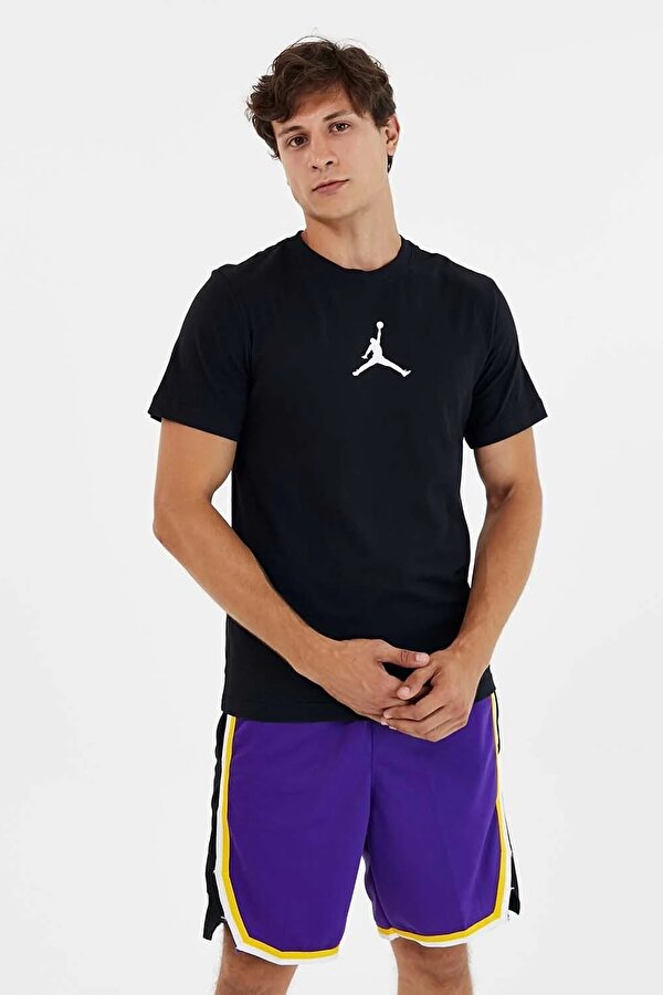 M J JUMPMAN DF SS CREW BLACK Man 054