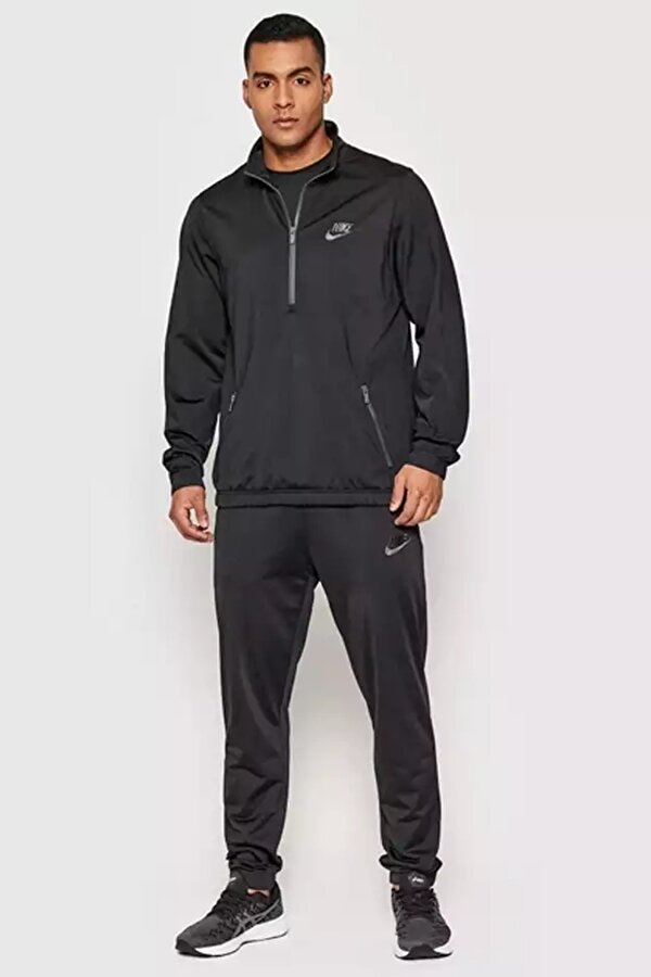 M NK CLUB PK TRK SUIT BAS BLACK Man 048
