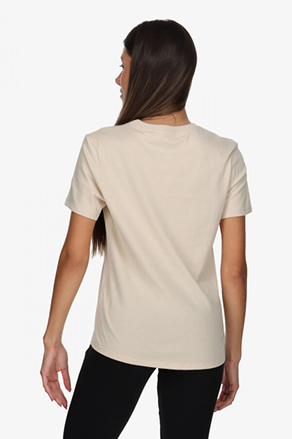 W NSW TEE ESSNTL ICN FTRA BEIGE Woman 054