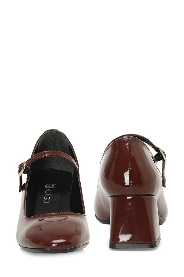 24K-539 4PR Bordo Kadın Topuklu Ayakkabı