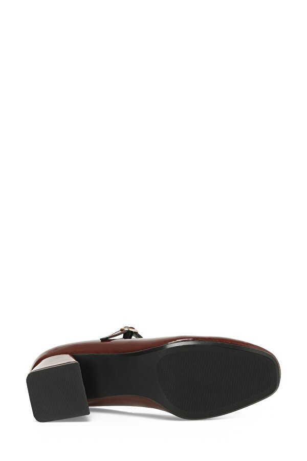 24K-539 4PR Bordo Kadın Topuklu Ayakkabı