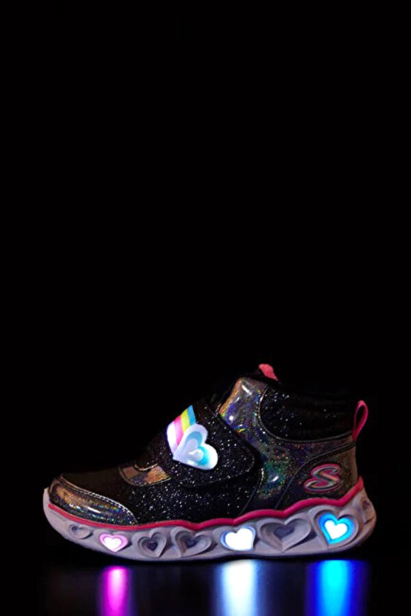 HEART LIGHTS Lacivert Kız Çocuk High Sneaker