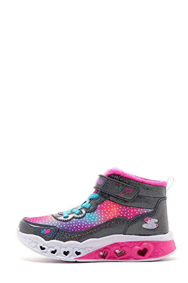 FLUTTER HEART LIGHTS Lacivert Kız Çocuk High Sneaker
