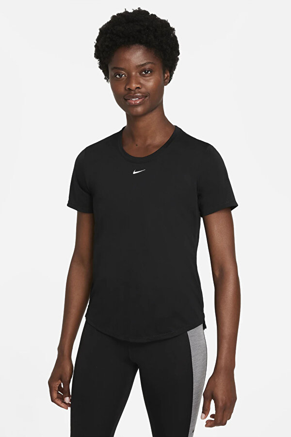 W NK ONE DF SS STD TOP BLACK Woman Sleeve T-Sh