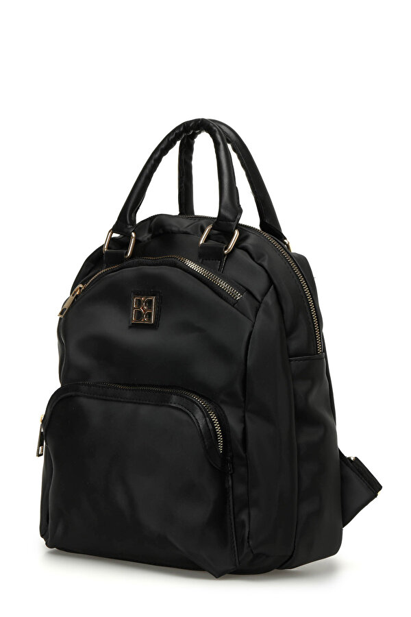 STN LUKS SRT 4PR Siyah Kadın Sırt Çantası