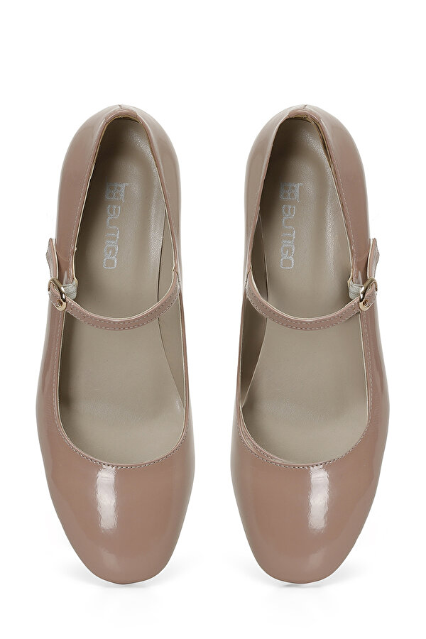 24S-400 4FX Pudra Kadın Topuklu Ayakkabı