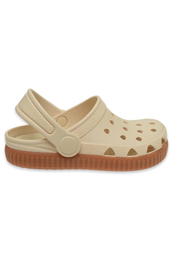 S10315K Sun Caramelo Krem Çocuk Terlik