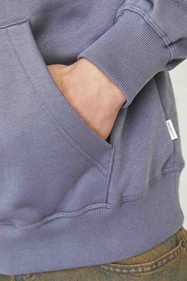 JORFREDERIKSBERG BOX SWEA Mavi Erkek Sweatshirt