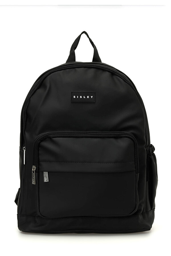 OVERQ-12913 4PR Siyah Unisex Sırt Çantası