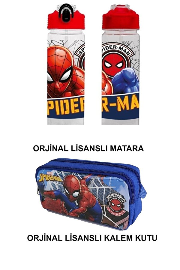 Orjinal Lisanslı Su Matarası Ve Kalem Kutu