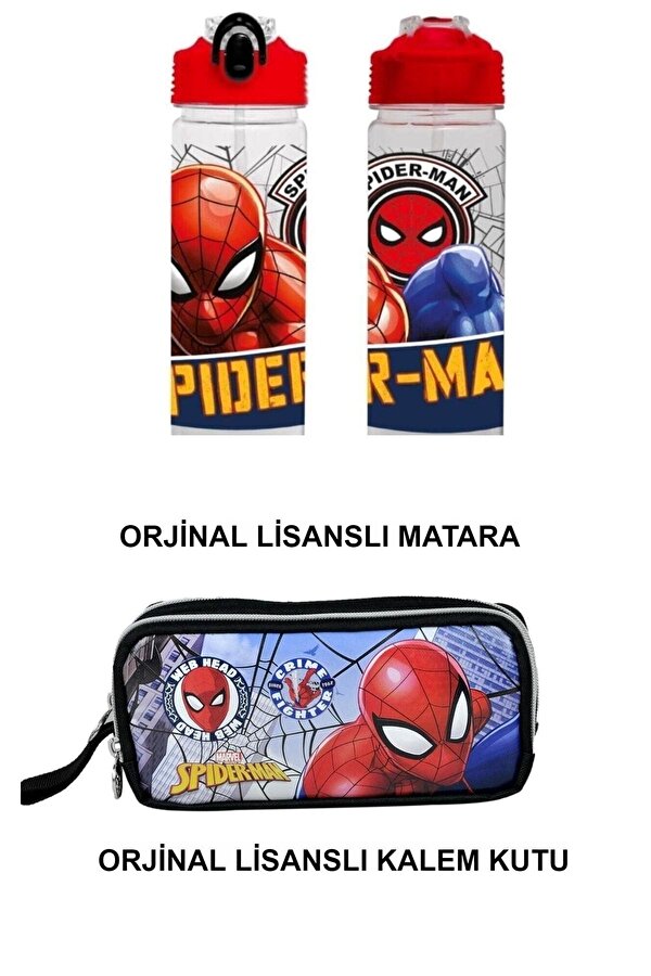 Orjinal Lisanslı Su Matarası Ve Kalem Kutu