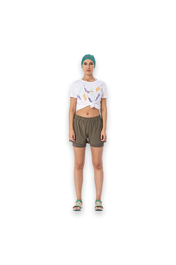 Tia W Kısa Kollu Beyaz Kadın T-Shirt