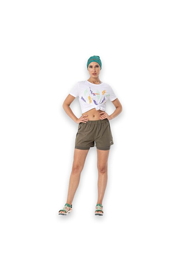 Tia W Kısa Kollu Beyaz Kadın T-Shirt