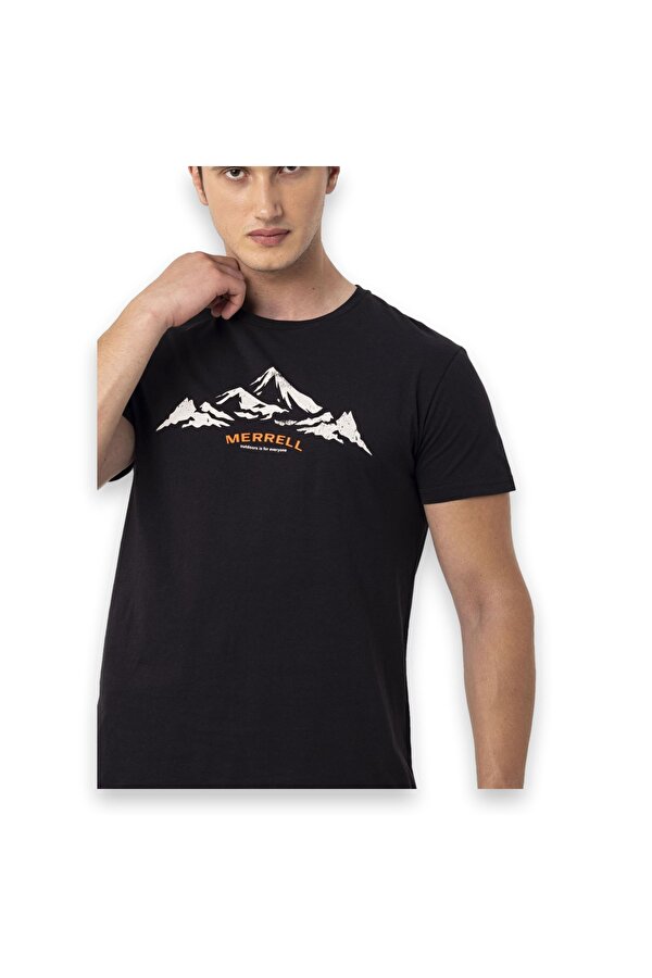 Taurus M Kısa Kollu Siyah Erkek T-Shirt