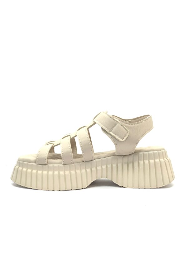 Ortapedik Kalın Taban Kadın Sandalet