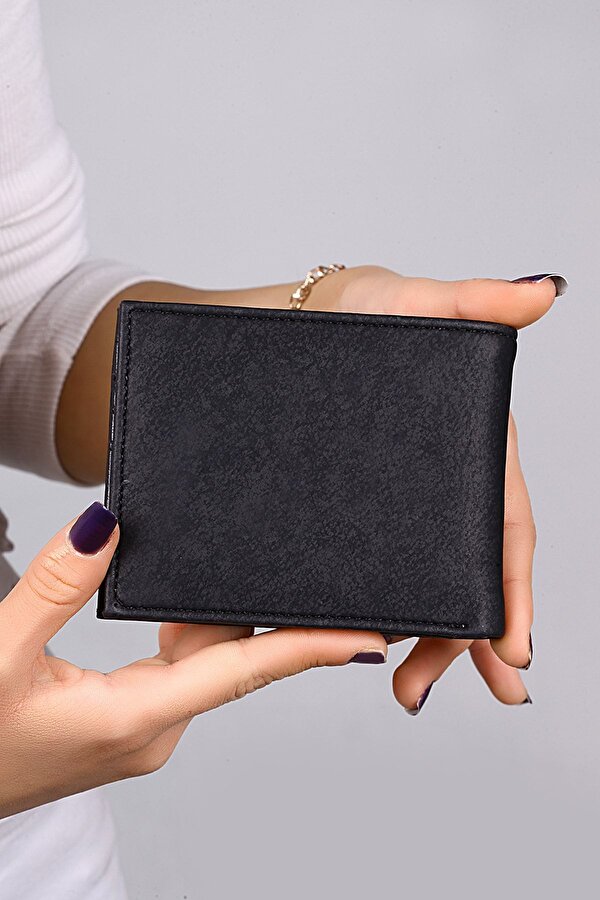 Erkek Spor Cüzdan Siyah