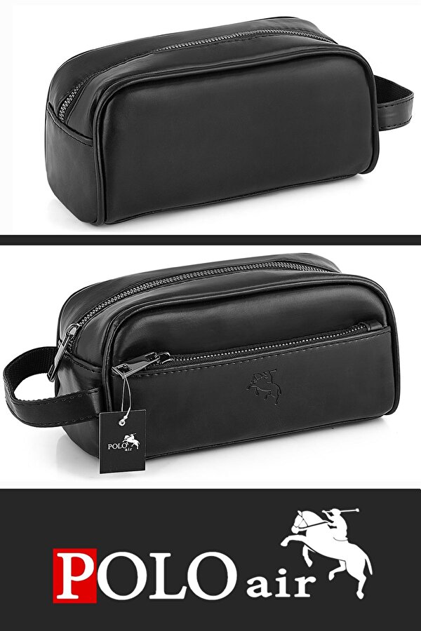 Erkek Kol Saati El Çantası Çakmak Cüzdan Kemer Kartlık Set Taba PL-0877E4