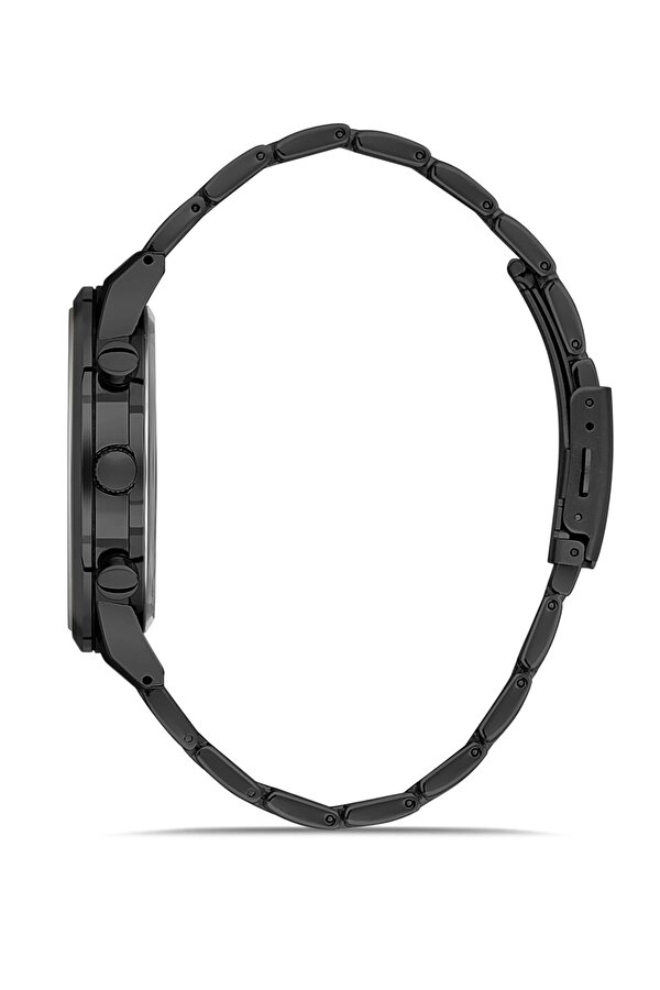 Erkek Kol Saati Cüzdan Kemer Kartlık Klasik Kombin Siyah Set PL-0851E1