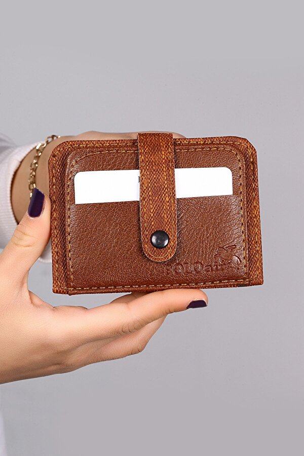 Erkek Kot Desenli Spor Kartlık Taba