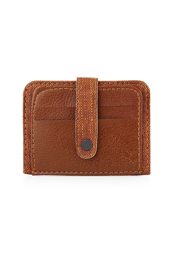 Erkek Kot Desenli Spor Kartlık Taba