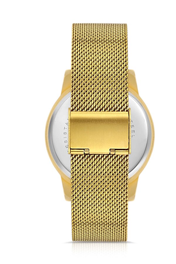 Unisex Dokunmatik Kol Saati Hasır Kordon Touch Altın
