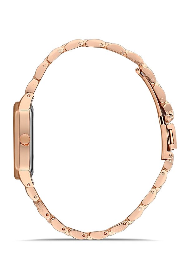 Vintage Romen Rakamlı Kadın Kol Saati Bakır Renk