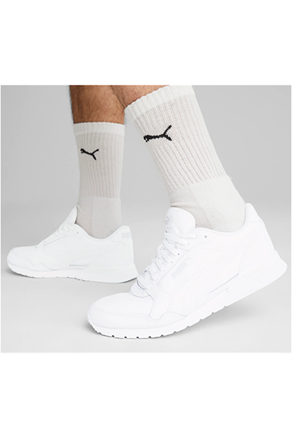 St Runner V3 Spor Ayakkabı Beyaz 384855 10