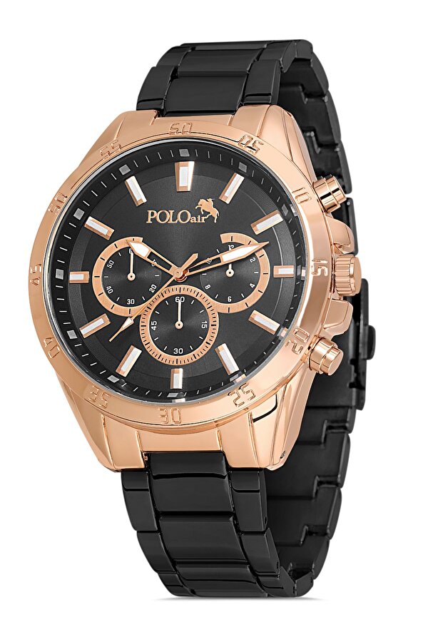 Erkek Kol Saati Siyah-Bakır PL-0841E3x