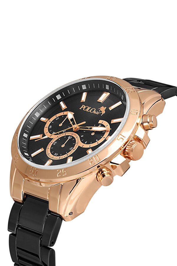 Erkek Kol Saati Siyah-Bakır PL-0841E3x