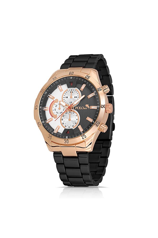 Erkek Kol Saati Siyah-Bakır Renk