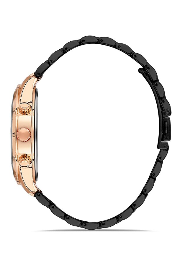 Erkek Kol Saati Siyah-Bakır Renk