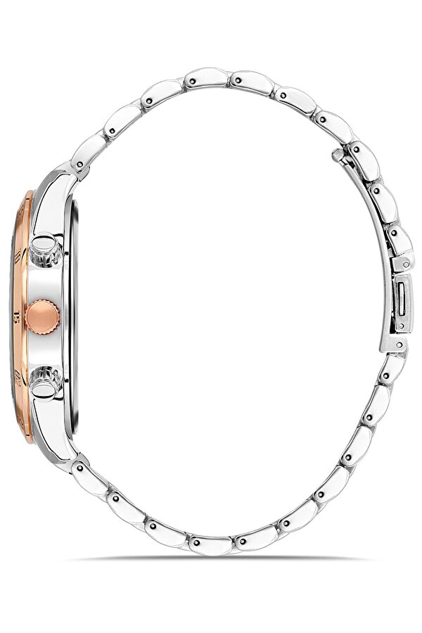 Erkek Kol Saati Kemer Cüzdan Kartlık Anahtarlık Kombin Set Kahverengi Renk PL-0789E7