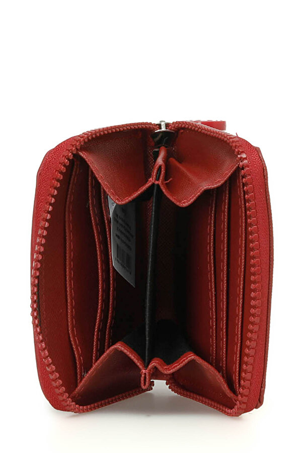 CRINCKLE CEPLI 4PR Kırmızı Kadın Cüzdan