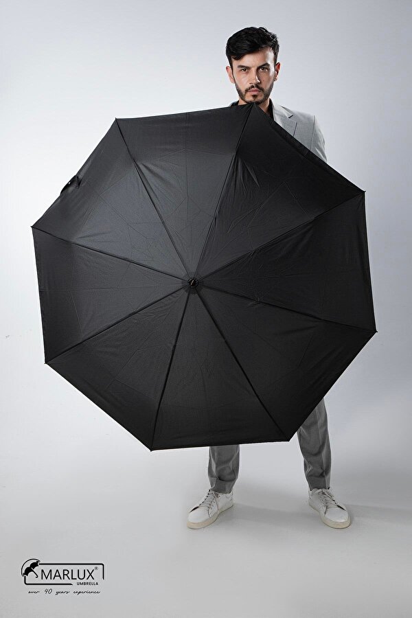 Özel Tasarım Saplı 8 Telli Rüzgara Dayanıklı Kırılmaz Premium Tam Otomatik Şemsiye MPR2005