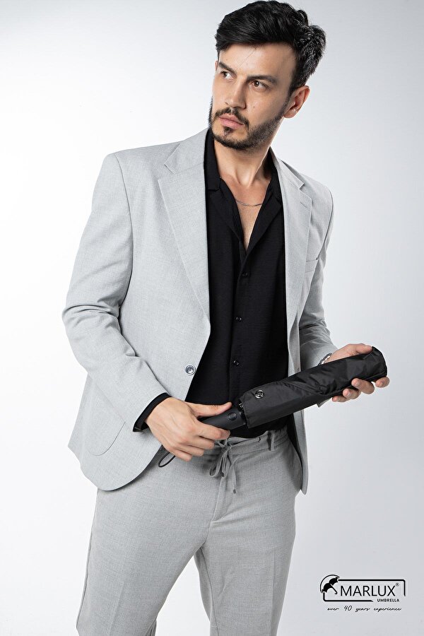 Özel Tasarım Saplı 8 Telli Rüzgara Dayanıklı Kırılmaz Premium Tam Otomatik Şemsiye MPR2005