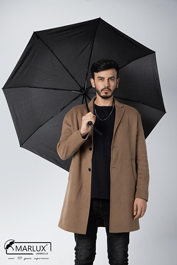 Özel Tasarım Saplı 8 Telli Rüzgara Dayanıklı Kırılmaz Premium Tam Otomatik Şemsiye MPR2005