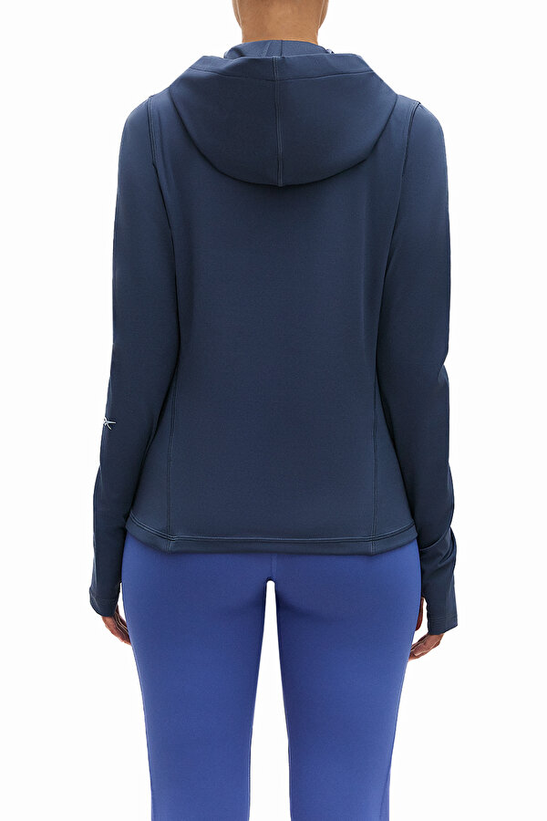 Clothing Reebok Activ Coll Dreamblend Fz Голубой 008