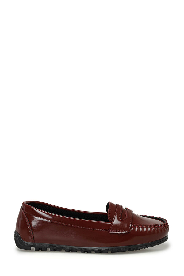 24K-513 4PR Bordo Kadın Loafer